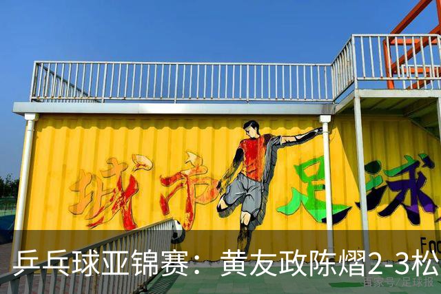 乒乓球亚锦赛：黄友政/陈熠2-3松岛辉空/张本美和 混双摘银